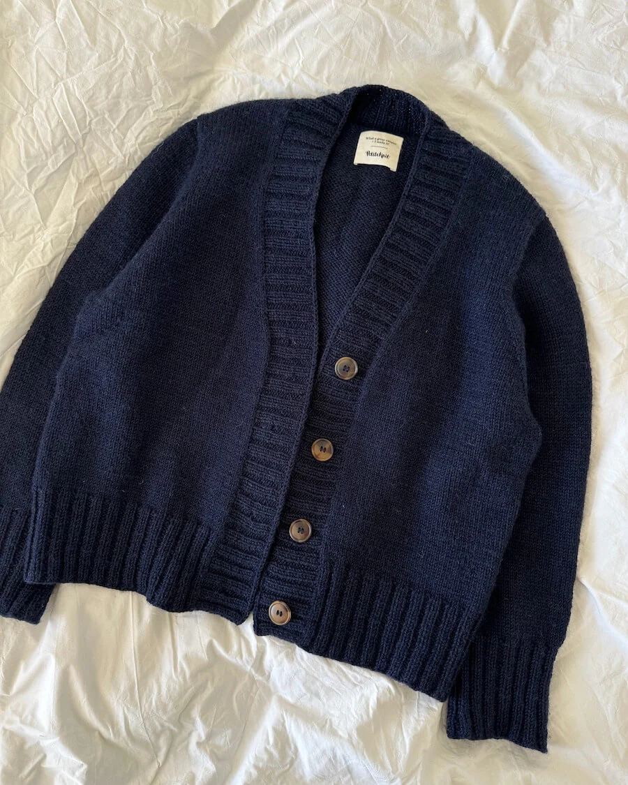 Knapper af galalit Ø25 mm  - Mørkebrun - 4 stk. - Image 7